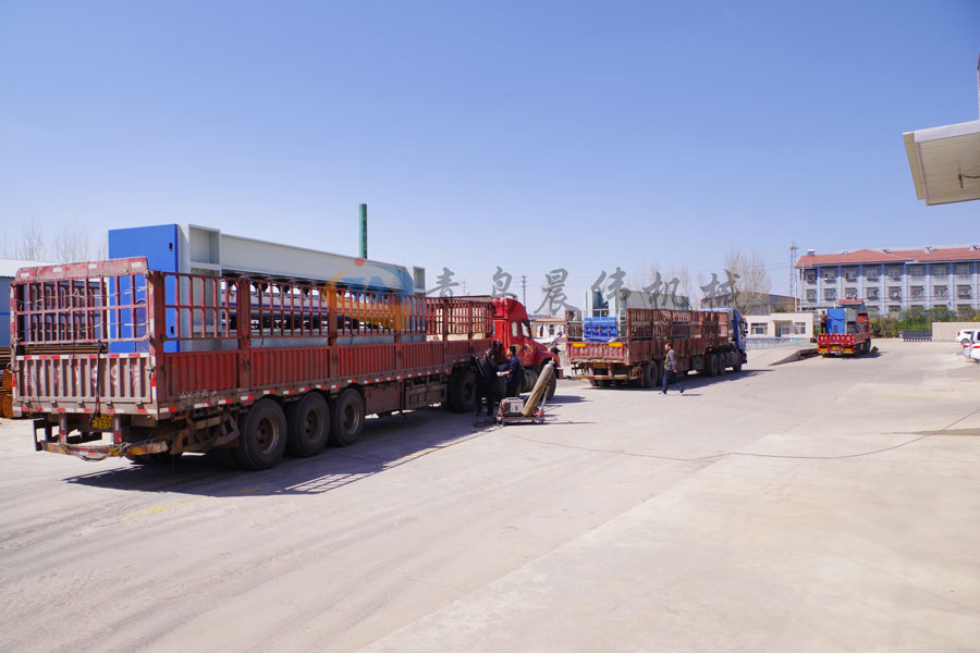 無紡布設備 土工布設備生產線發貨