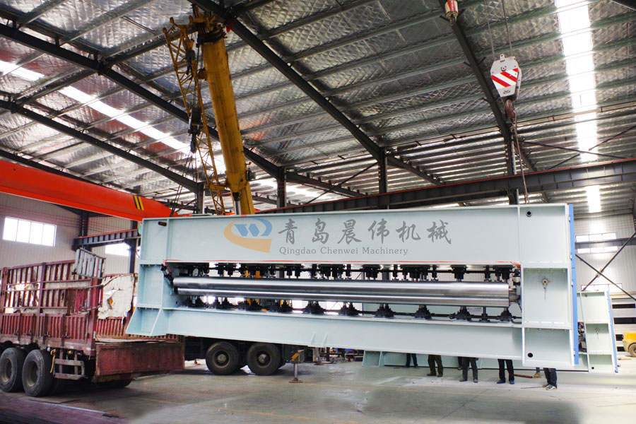 無紡布設備 土工布設備生產線發貨